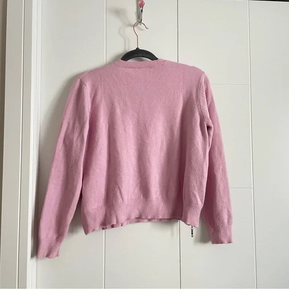 3/$45 Forever 21 Pink Side Sip Crewneck Sweater - Picture 5 of 6